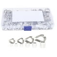 thumbnail image 4 of 225pcs M1.2 M1.5 M2 M2.5 M3 M4 M5 Crimping Loop Sleeve M2 M3 Wire Rope Thimble, 4 of 13