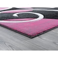 thumbnail image 3 of United Weavers Drachma Salona Contemporary Paisley Runner Rug, Pink, 2'7" x 7'4", 3 of 5
