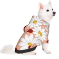 thumbnail image 2 of Fotbe Daisy and Ladybug Sudadera con Estampado para Perros Pequeños – Suéter con Capucha para Mascotas, Tela Suave de Forro Polar con Bolsillo-X-Large, 2 of 7