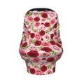 thumbnail image 2 of Haiem Rose Flowers Baby Nursing Cover & Nursing Poncho - Multi Use Cover for Baby Car Seat Canopy, Stroller Cover, 360°Full Privacy Breastfeeding Coverage, 2 of 9