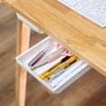 thumbnail image 4 of Matsuzay Caja de almacenamiento de cajones con gran capacidad de carga - Almacenamiento oculto elegante y multifuncional duradero Almacenamiento y organización del hogar gris L, 4 of 6
