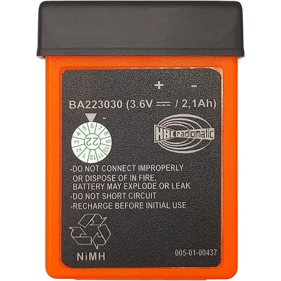 SHENYANG BA223030 6V 2100mah Ni-Mh Battery for HBC Pump Truck Remote Control Battery