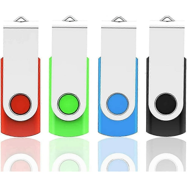 Usb Stick 32gb Usb 2.0 Flash Drive 4 Pieces, Usb Memory Stick Flash Drive Memory Stick Thumb Drive Pen Drive For Laptop Computer Pc Windows
