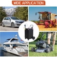 thumbnail image 7 of M optimized 50 Gallon Gas Caddy, Portable Fuel Transfer Storage Tank with 4 Wheels and 2-Way Rotary Pump, Large Diesel Kerosene Can Container for Cars Boat ATV Motorcycle Lawnmower, 7 of 7