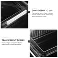 thumbnail image 3 of Clear Clear Storage Box Flag Display Storage Box Medal Badge Organizer Certificate Holder, 3 of 8