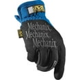 thumbnail image 3 of Mechanix Wear 2X Black And Blue FastFit Full Finger Synthetic Leather Mechanics Gloves With Elastic Cuff, Spandex Padded Back, Stretch Panels, 3 of 3