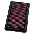 thumbnail image 3 of K & N Filtres Filtre à Air 33-2473 FilterCharger; Lavable; Rouge; Gaze de Coton; Panneau, 3 of 3