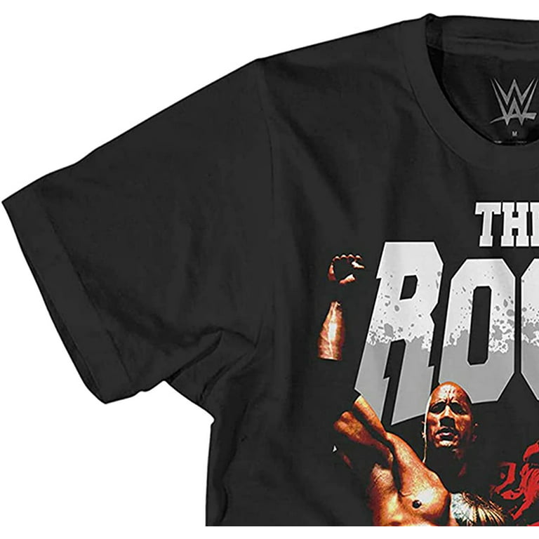 Dwayne The Rock Johnson camiseta masculina, sobrancelha