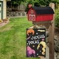 thumbnail image 5 of Halloween Garden Flag Hocus Pocus Garden Decorations Outdoor Burlap Halloween Porch Decor Yard Flag Signs 12x18 Inches, 5 of 7