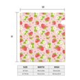 thumbnail image 4 of Bingfone Strawberry Floral Magnetic Mailbox Cover Standard Size for Garden Yard Outdoor Decorations-21x18 in, 4 of 7