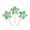 Green Pentagram., variant on Elegant Star Heart Circle Lollipop Pendant Featuring Long Time Use Sturdy Resin Materials Accessory for Daily Use