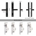thumbnail image 5 of Waterproof Keyless Fingerprint Digital Push Pull Fingerprint Smart Door Lock for Glass Sliding or Wooden Home Door, 5 of 5