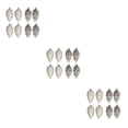 thumbnail image 3 of relayinert 8pieces Tree Decoration Eye-catching Pine Cone Decorations For Festive Champagne Gold 3Set, 3 of 6