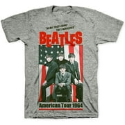 The Beatles Men's American Tour 1964 Short Sleeve T Shirt