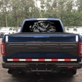 thumbnail image 4 of Rear Window Graphic Decal For SUV jeep PICK-UP TRUCK  Riding Grim Reaper Anarchy PERFORATED VINYL TINT Sticker Window Tint, 4 of 5
