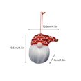 thumbnail image 3 of JHRGJIO Christmas Tree Ornaments, Xmas Hanging Decorations Accent, Cute Mini Christmas Tree Pendants Holiday Window Home Wreath Christmas Decorations Winter Decor, 3 of 6