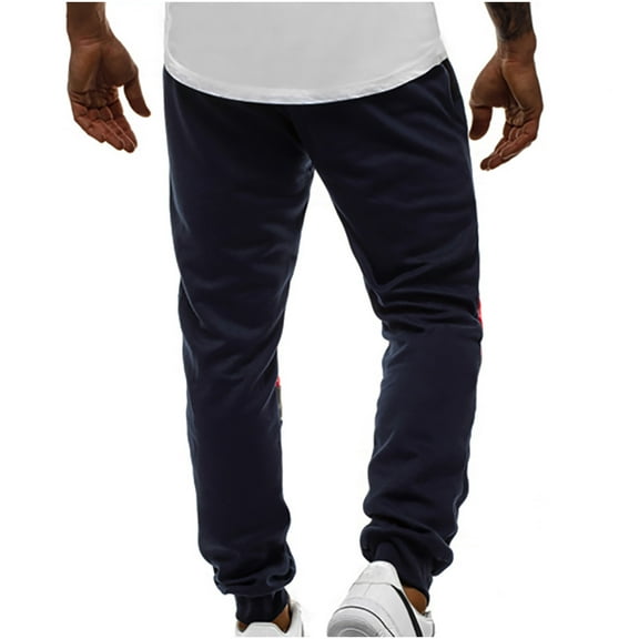 IROINNID Pant's For Men Relaxed d Belt Placket Zipper Decoration Personality Pocket Pants Print Elastic Waist Pants