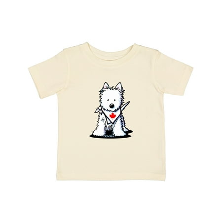 

Inktastic Canada Day Westie Gift Baby Boy or Baby Girl T-Shirt