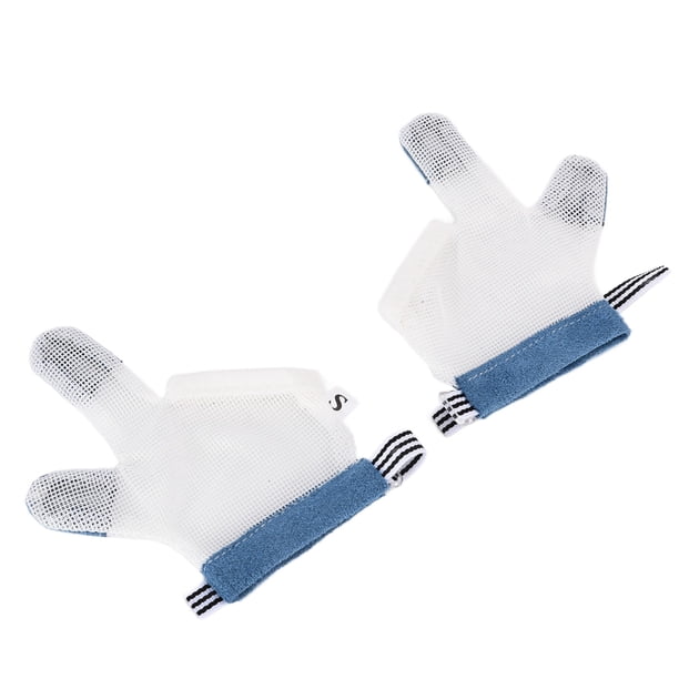 Guantes para dejar de chuparse el pulgar, para bebé, para dejar de chuparse el pulgar, protector para dejar de chupar el pulgar para bebés, guantes para dejar de chupar el pulgar cr