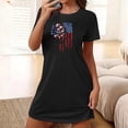 thumbnail image 2 of Chemises à Manches Courtes pour Femmes, Chemise de Nuit Courte Ample pour Femmes avec Imprimé sur la Poitrine, Robe de Nuit à Manches Courtes, Chemises de Nuit pour Femmes Douces, Chemises de Nuit pour Femmes Douces, Chemises à Manches Courtes pour Femmes, 2 of 7