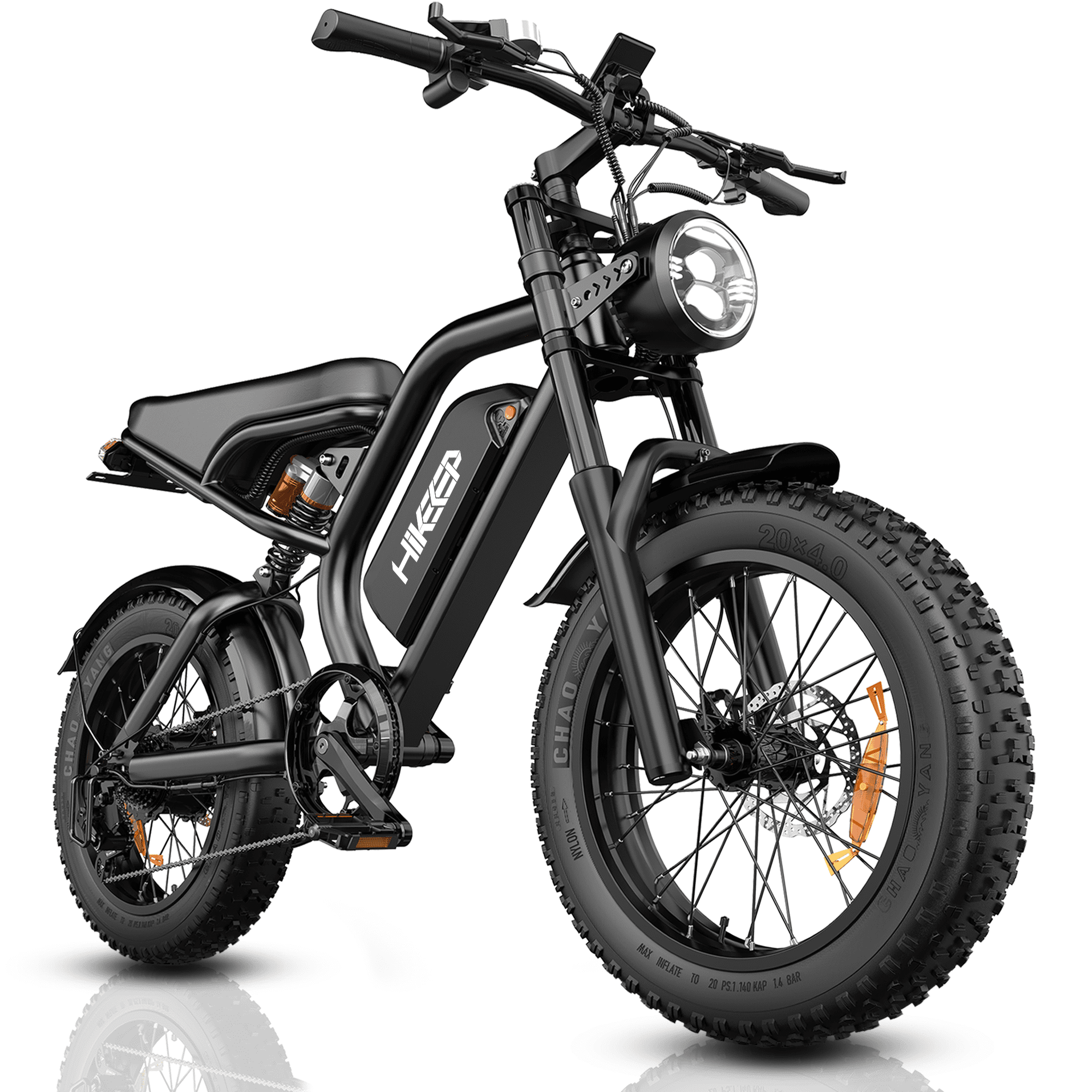 HiKeep Ebike Battery 48V 25Ah, Lithium Battery 750W-1500W Rechargeable, Ebikes Battery for Electric Bike