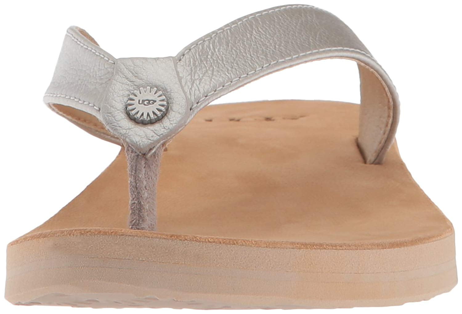 ugg tawney flip flop silver