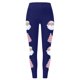 thumbnail image 3 of MKLEKYY Leggings para mujer, leggings para hacer ejercicio, leggings con estampado navideño, pantalones con bloques de color, leggings suaves y elásticos. 1660, 3 of 4