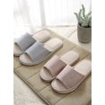 thumbnail image 5 of Women and Men's Comfortable Casual Cotton Flax Slipper Indoor Use, 5 of 5
