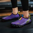thumbnail image 4 of Men's Wide-Toe Water Shoes – Quick-Dry Barefoot Beach Sneakers, Breathable Slip-Resistant Outdoor Footwear for Swimming, Hiking and Water Sports, 4 of 9