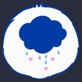 thumbnail image 2 of Toddler's Care Bears Grumpy Bear Rain Costume  Graphic Tee Navy Blue 5T, 2 of 3