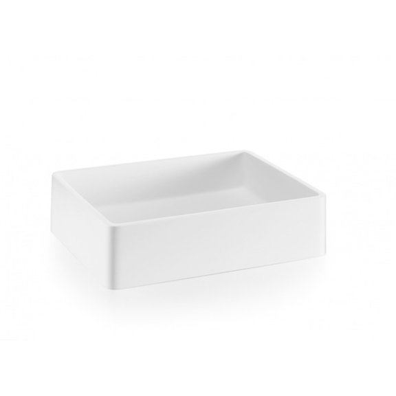 Ws Bath Collections Momon 53553 Momon Ceramic Vessel Or Wall Mounted Bathroom Sink - White