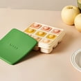 thumbnail image 2 of Baby Food Box Household Food Grade Storage Froze Ice Tray Molder High Temperature Temperate Cover Multi-cell Soft Ice Tray, 2 of 3
