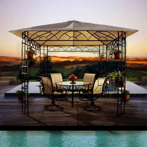 Garden Winds Replacement Canopy Top For The Sun Gazebo Com Garden Winds Replacement Canopy Top For, Garden Winds Monterey Gazebo Replacement Canopy