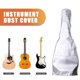 thumbnail image 5 of Guardapolvo Funda antipolvo para guitarra, impermeable, con revestimiento acrílico, protector, cremallera lateral, lavable, 5 of 6