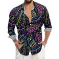 thumbnail image 2 of PMUYBHF T-Shirt Imprimé 3D Numérique pour Hommes, Manches Courtes, Col Rabattu 3262 TTTG, 2 of 5