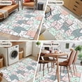 thumbnail image 6 of Area Rug 3'x5', Cartoon Cat Non-slip Runner Rug Carpet for Bedside, Funny Cute Colorful Animal Pet Washable Outdoor Indoor Area Rugs Mat for Entryway/Living Room/Bedroom/Kitchen/Office, 6 of 9