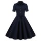thumbnail image 1 of Vestidos Para Mujer Vestidos Casuales Moda Verano Retro Pulóver Estampado Erógeno Vestido de Manga Corta Odeerbi ODB149374, 1 of 9