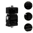 thumbnail image 6 of colcolo Fluid Head 360 Swivel Snail Head for Watching Camera Tripod Flash 50mmx28mmx19mm, 6 of 8