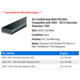 thumbnail image 2 of Air Conditioning Multi Rib Belt - Compatible with 2009 - 2014 Chevy Suburban 1500 2010 2011 2012 2013, 2 of 2