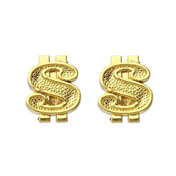 Alta Bicycle Bike Bicycle Dollar Sign Schrader Bike Valve Caps, Multiple Colors (Gold)