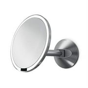 simplehuman 8 Round Wall Mount Sensor Makeup Mirror