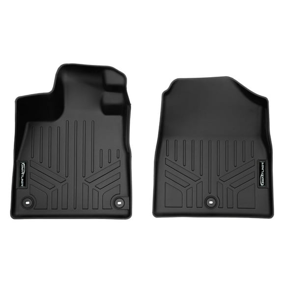 SMARTLINER Custom Fit All Weather Protection Black 1st Row Floor Mat Liner Set Compatible With 2023-2024 Honda Pilot