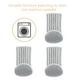 thumbnail image 5 of Protectores para pies de silla, 16 piezas Fundas para sillas Fundas para patas de silla alta Fundas para pies de silla Diseño a prueba de futuro, 5 of 8