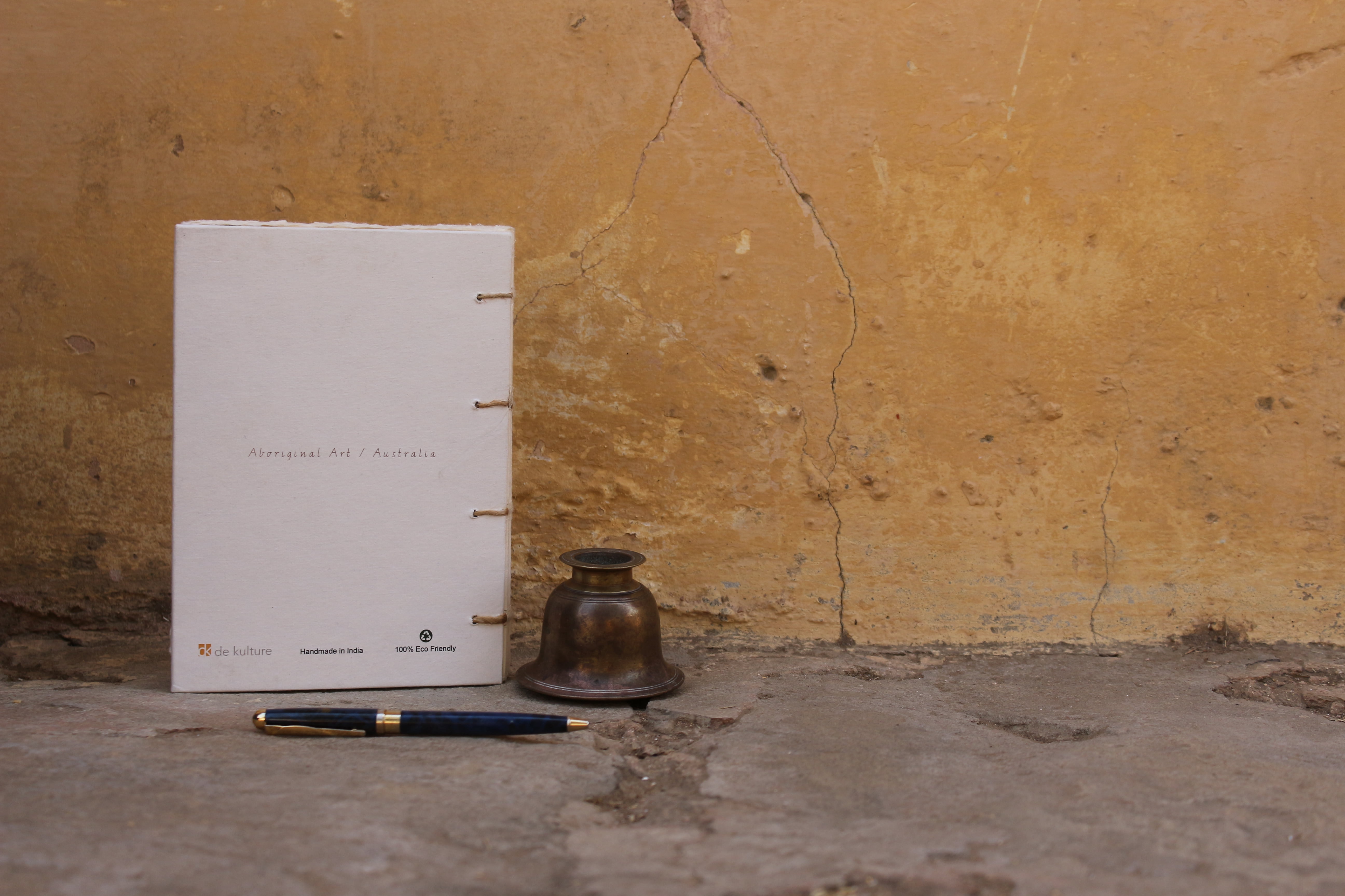 De Kulture Works Journal Ancient Aboriginal Artwork Travelogue Diary A5 Size, 140 Pages, 125 GSM