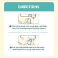 thumbnail image 7 of Dog Diapers for Male Dogs Disposable - S 50Count - Leak-Proof & Super Absorbent - for Incontinence, Heat, Potty Training & Travel, 7 of 7
