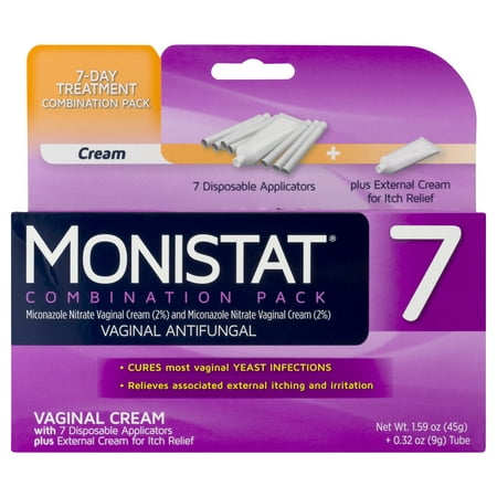 Monistat 7-Day Yeast Infection Treatment, Applicators + Itch