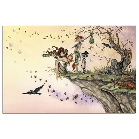 - Tree-Free Greetings Where the Wind Takes You Fairy econotes Blank Note Cards-FS64566