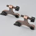 thumbnail image 1 of 2X Heavy Duty Adjustable Hinge Pin Door Stopper with Rubber Bumper Tips Hardware, 1 of 4
