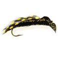 thumbnail image 1 of Lucky Bug 40847 Bingo Bug Lure #6 1,5" Noir avec Jaune - Loon Laker, 1 of 1
