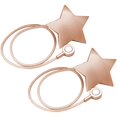 thumbnail image 3 of Magnetic Curtain Tiebacks Clips Decorative Rope, 2 Pack Tie Backs Weave Holder For Window Draperies Hold Curtains Drape Ties Backs Holdback,, 3 of 5